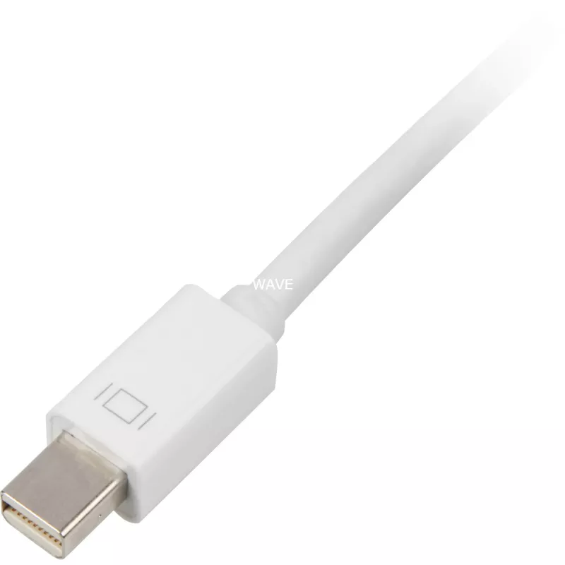 Sharkoon kabeladapter Mini DisplayPort -> DVI 15cm wit