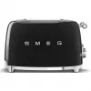 Smeg 50's Style toaster TSF03BLEU zwart