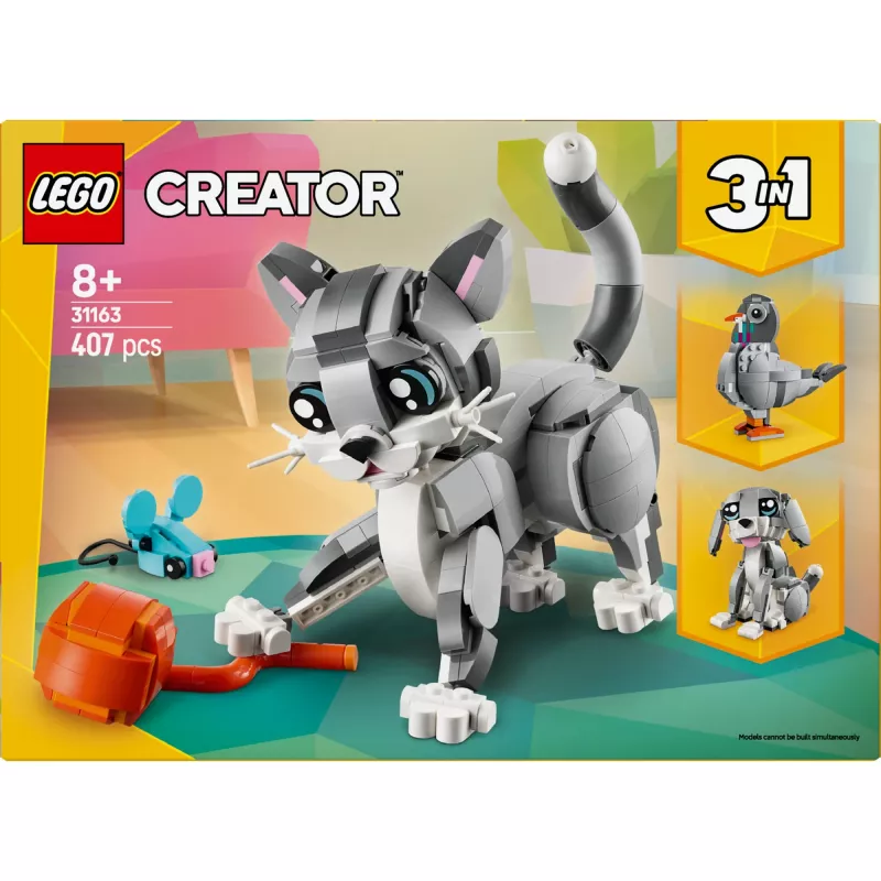 LEGO CREATOR 3 IN 1 31163 Speelse kat