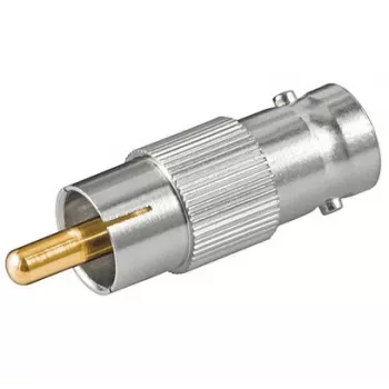 Microconnect BNCRCAADAPTOR kabeladapter RCA BNC zilver