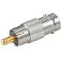 Microconnect BNCRCAADAPTOR kabeladapter RCA BNC zilver