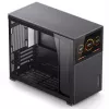 Jonsbo D31 MESH Screen Micro-ATX-behuizing, gehard glas - zwart