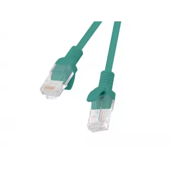 Patchkabel LANBERG PCU6-20CC-0050-G RJ45 Cat.6 0,5 m U/UTP CCA 24 AWG groen