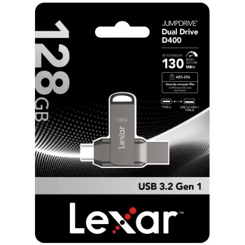 USB-flashstation Lexar 128 GB USB Type-C LJDD400128G-BNQNG
