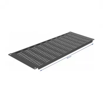 Geventileerde blindplaat DeLOCK 19 inch netwerkkastblinde 66682