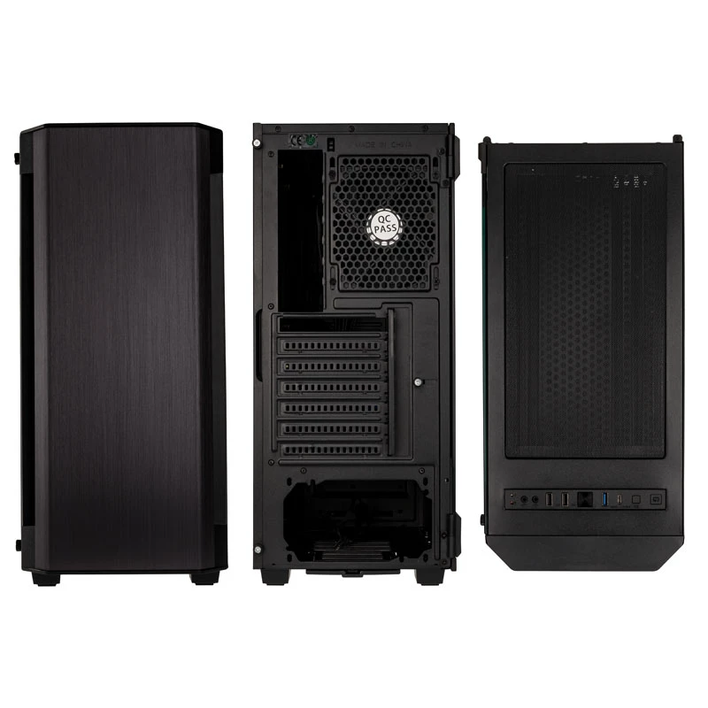 Computerbehuizing Kolink Refine RGB Mid Tower zwart