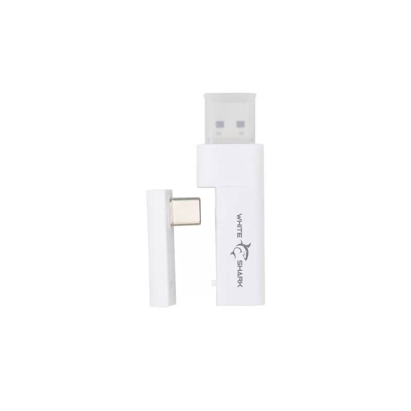 Koptelefoon White Shark WGH-2444 Firecrest wit