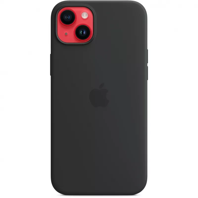Apple iPhone 14 Plus Siliconen Case met MagSafe – Midnight