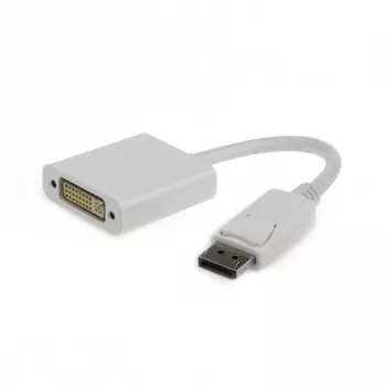 Videokabel-adapter GEMBIRD DisplayPort naar DVI 0,1 m, wit