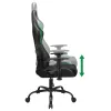 Subsonic SA5609-H2 bureaustoel gepolsterde zitting gepolsterde rugleuning zwart rood