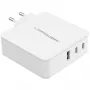 Indoor-oplader LC-Power LC-GAN-100 universele snellader wit