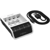 Acculader Ansmann Comfort Smart huishoudelijke accu USB