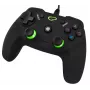 Esperanza EGG110K Vanquisher bedrade USB-gamepad voor pc/PS3, met trillingen, 12 knoppen, 2 analoge sticks, zwart/groen