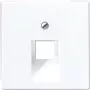Wandplaatadapter JUNG A 569-1 BFPLUA WW — witte thermoplast, 1-pack