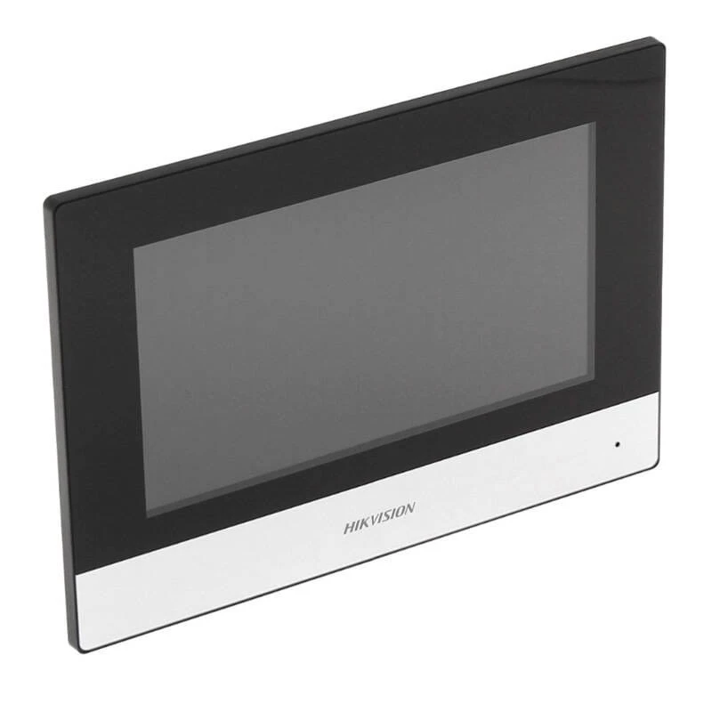Hikvision DS-KIS604-S(C) video-deurintercom 2 MP 17,8 cm (7 inch) zwart, grijs, zilver