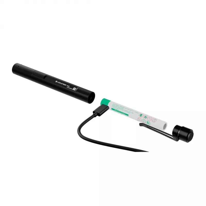 Ledlenser P4R zwart penlamp LED