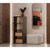 ALMA commode, antraciet/artisan eiken