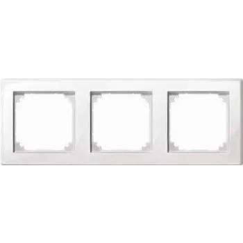 Merten M-Smart 478325 3-voudig frame, actiefwit