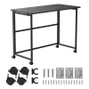 Maclean klaptafel, zwart, mobiel, 100 x 50 cm, max. 50 kg MC-1250 B