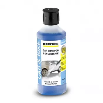 Voertuigreinigingsshampoo Karcher 6.295-843.0, universele autoshampoo, 500 ml voor chroom, glas, kunststof