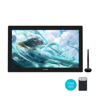 Grafisch tablet HUION Kamvas Pro 24 4K GT2401 — 23,8 inch QLED 3840×2160, 16:9, 8192 drukpunten