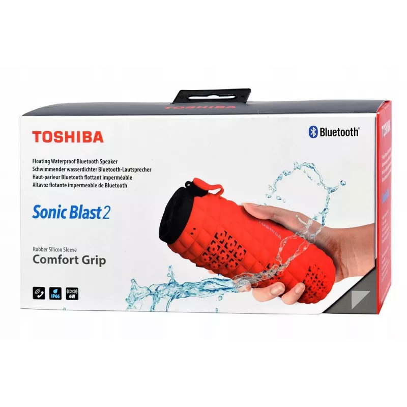 Draagbare luidspreker Toshiba Sonic Blast 2 TY-WSP80 rood