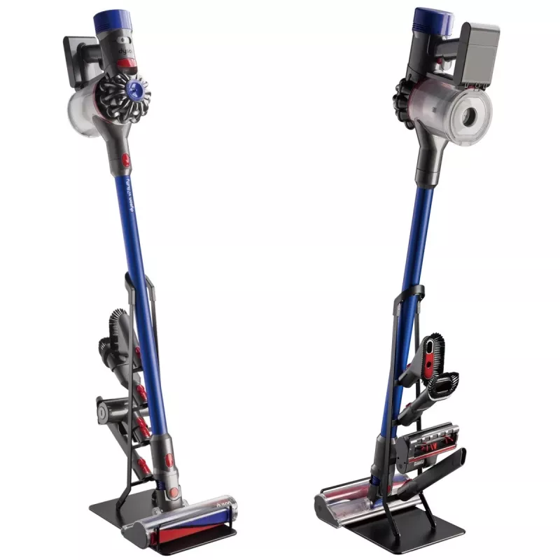 Maclean MC-905 universele vloerstandaard voor draadloze stofzuiger & accessoires – solide, stabiel