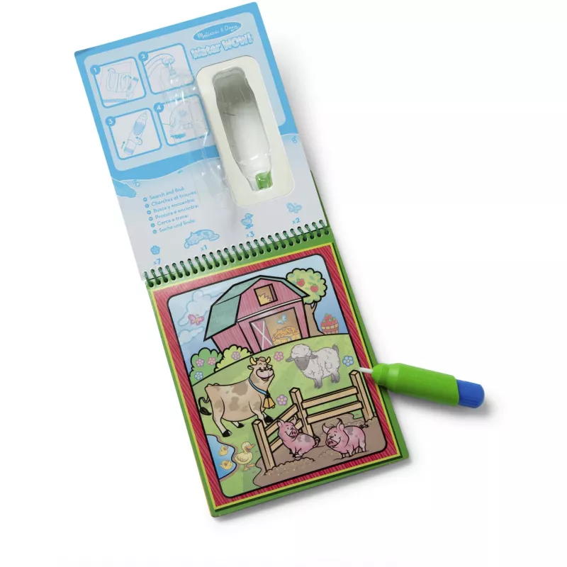 Herbruikbare waterkleurmat voor kinderen Spinmaster MAC APO Water Wow dieren GML - water-onthullings-activiteitenmat