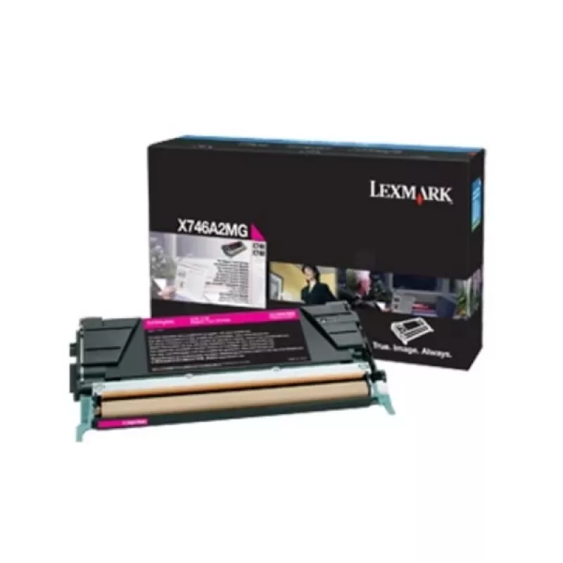 Lexmark X746A3MG - toner magenta - voor X746de, X748de, X748dte