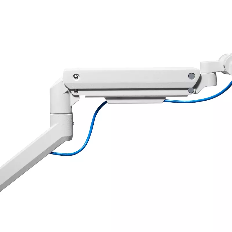 Monitorarm SILVERSTONE SST-ARM14 in hoogte verstelbare VESA-houder voor één monitor, zilver