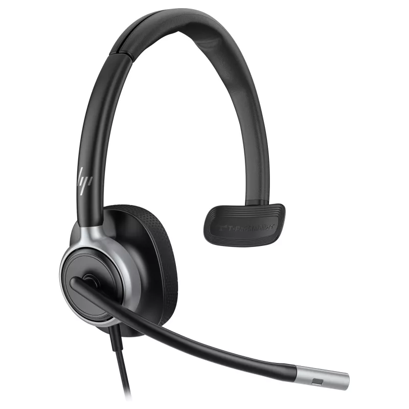 Monaurale USB-kabelheadset Poly Mission 615 — gewicht 117,5 g