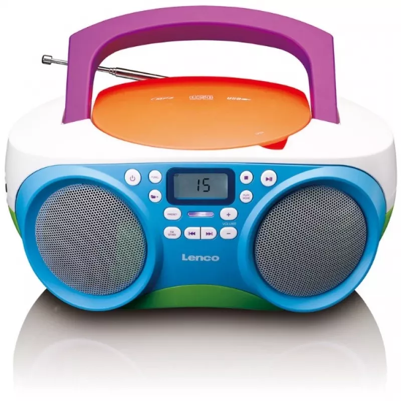 Draagbare radio Lenco SCD41 veelkleurig