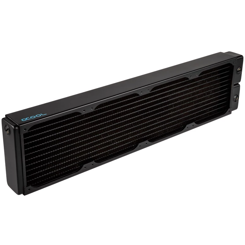 Alphacool NexXxoS V.2 XT45 Full Copper radiator - 480mm, zwart