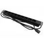19in rack PDU stekkerdoos 9x CEE 7/5 met C20 stekker