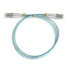 Qoltec - patchkabel - LC/UPC multimode (M) naar LC/UPC multimode (M) - 1 m - glasvezel - duplex - 50/125 micrometer - OM3 - halogeenvrij