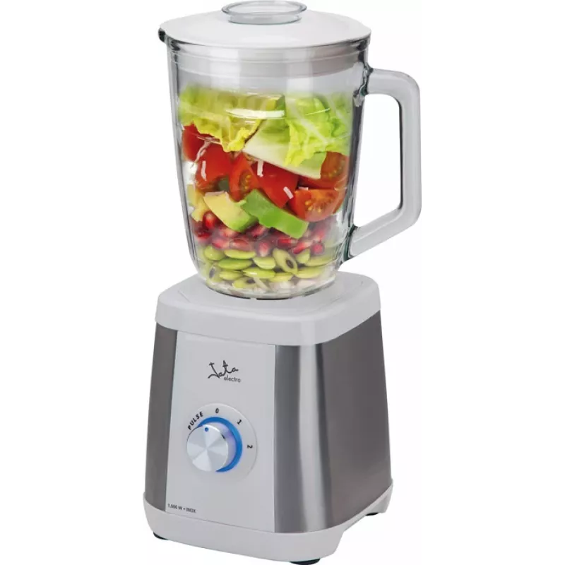 JATA BT797 mixer 1,5 L tafelmixer 1000 W grijs, RVS