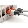 DIGITUS - kabelclips met kleurcodering - voor patchkabels - zwart (verpakking van 100) (A-CC-BL)