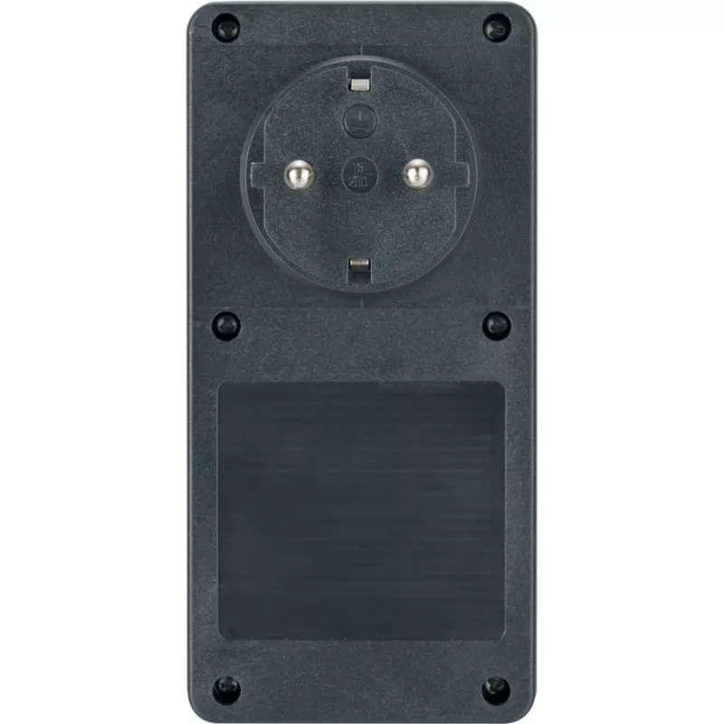 Schakelklok met schemersensor DDT IP 44 antraciet