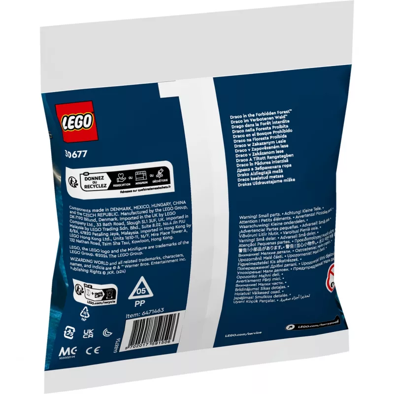 Bouwspeelgoed LEGO Harry Potter set model 30677 – Draco in het Verboden Bos minifiguur-scène