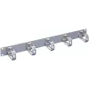 Rittal DK 7159.035 Kabelmanagementpaneel 19 inch, 1 U, 5 kabelgeleiderringen, RAL 7035
