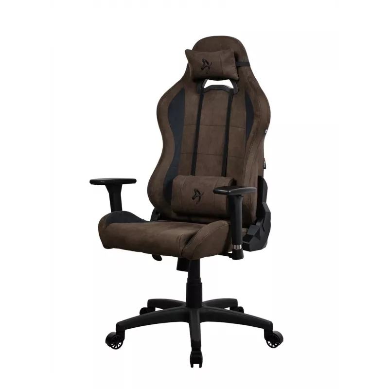 Gamingstoel Arozzi Torretta SuperSoft – ergonomisch bruin, ondersteunend ontwerp