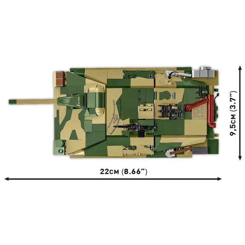 Cobi Blocks Jagdpanzer 38t Brave constructieset, 731 onderdelen