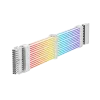 Gamemax voedingsverlengkabel MB 24PIN-W, wit