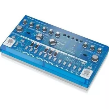 Bassynthesizer Behringer TD-3-BB Blue Transparent – analoge bassline-module