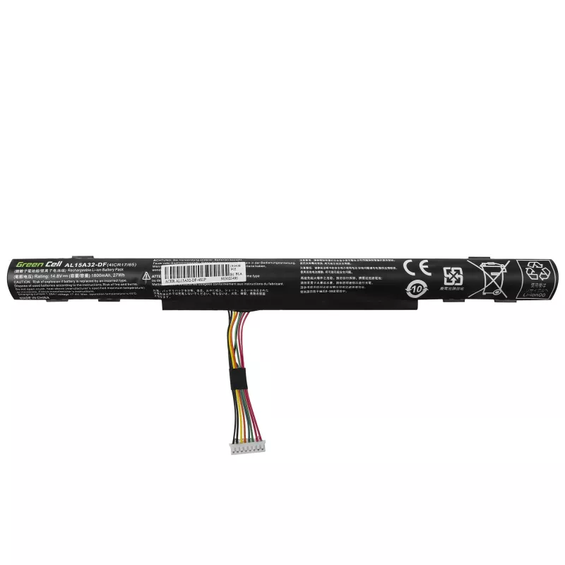 Batterij Green Cell AC68 voor Acer E5-573 E5-573G E5-573TG V3-574 V3-574G TravelMate P277