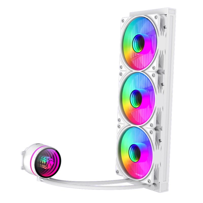 Gamemax | CPU-vloeistofkoeler | ICEBURG 360 INFINITY | wit
