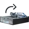 Inter-Tech IT-503 - SFF - Mini-ATX - zonder voeding (TFX12V) - matzwart - USB/audio (88881270)