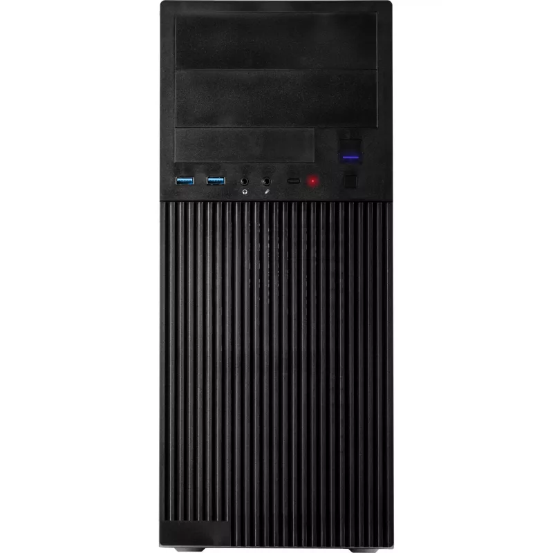 Computerbehuizing INTER-TECH IT-2815 Linear, ATX, zwart