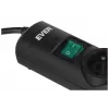 Ever Optima 5m zwart 6 AC-stopcontacten 250 V