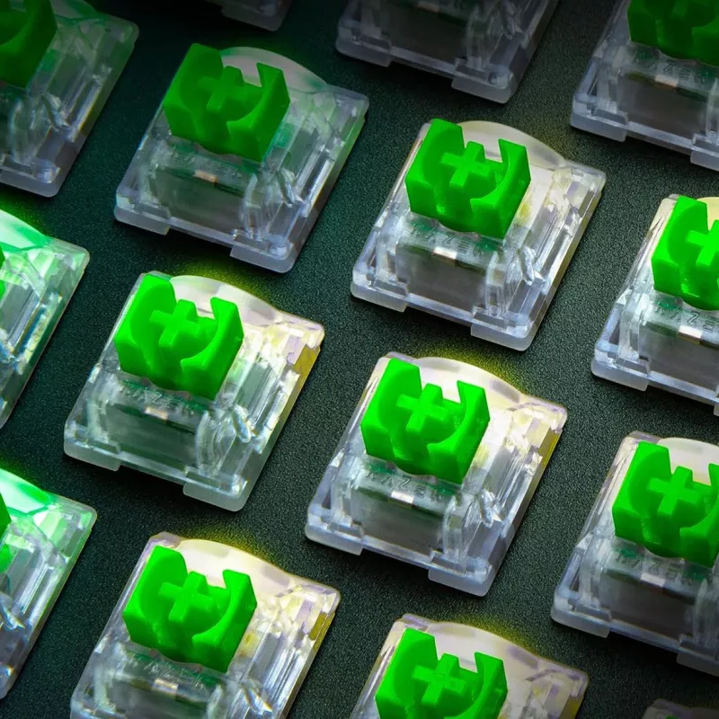 Key Switch Razer RC21-02040200-R3M1 groen transparant 36 stuks